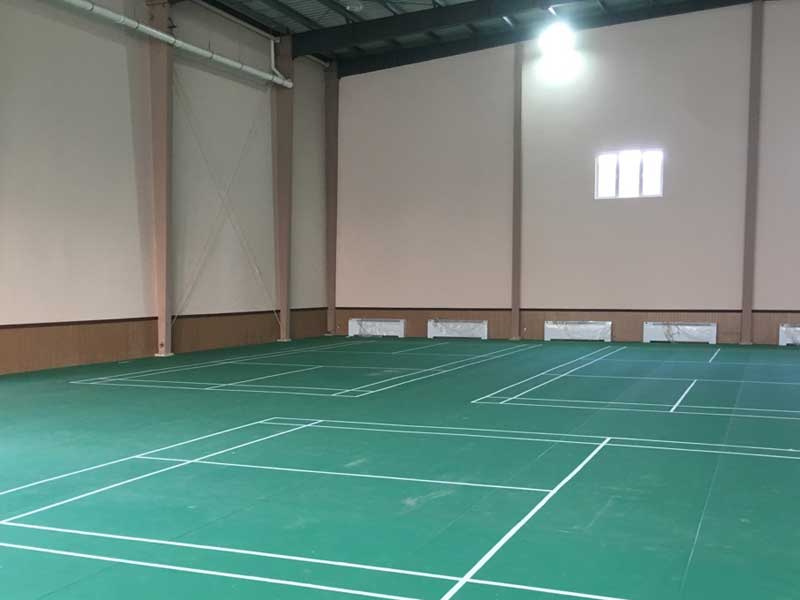 天津市南開區(qū)全民運動中心羽毛球地膠